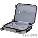 Travelwize Cabana ABS 4-Wheel Spinner 65cm Luggage - Platinum - Image 9