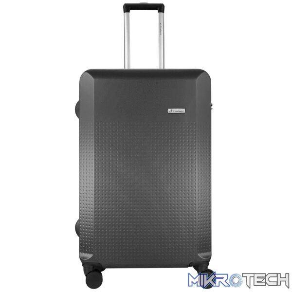 Travelwize Cyclone ABS 4-Wheel Spinner 3-Piece Luggage Set - Granite - Image 3