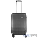 Travelwize Cyclone ABS 4-Wheel Spinner 3-Piece Luggage Set - Granite - Image 4