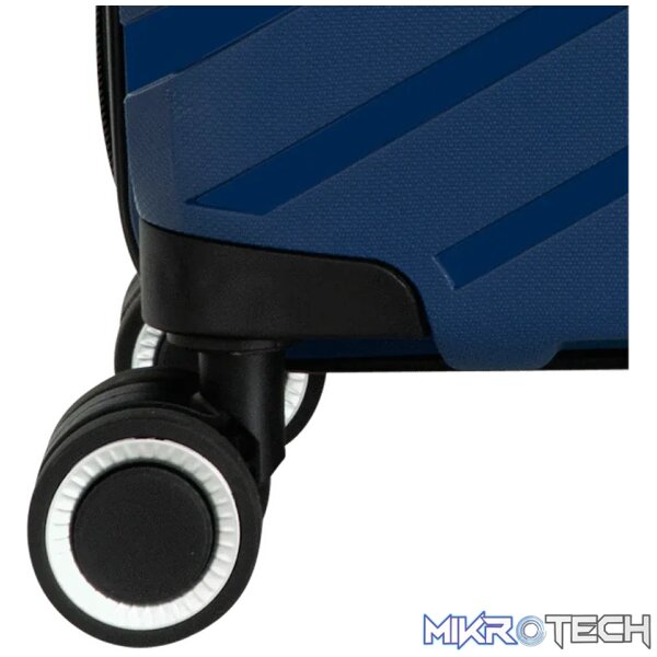 Travelwize Java PP 4-Wheel Spinner 55cm Luggage - Azure - Image 13