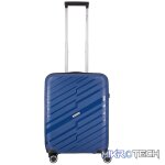Travelwize Java PP 4-Wheel Spinner 55cm Luggage - Azure - Image 3