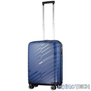 Travelwize Java PP 4-Wheel Spinner 55cm Luggage - Azure