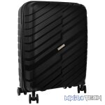 Travelwize Java PP 4-Wheel Spinner 55cm Luggage - Black - Image 3