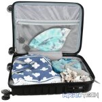Travelwize Java PP 4-Wheel Spinner 55cm Luggage - Black - Image 7