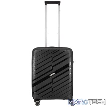 Travelwize Java PP 4-Wheel Spinner 65cm Luggage - Black