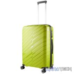 Travelwize Java PP 4-Wheel Spinner 65cm Luggage - Lime - Image 2