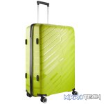Travelwize Java PP 4-Wheel Spinner 75cm Luggage - Lime - Image 2