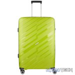 Travelwize Java PP 4-Wheel Spinner 75cm Luggage - Lime