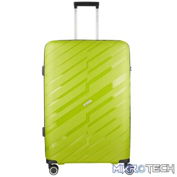 Travelwize Java PP 4-Wheel Spinner 75cm Luggage - Lime