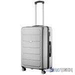 Travelwize Maple ABS 65cm 4-Wheel Spinner Luggage - Silver - Image 2