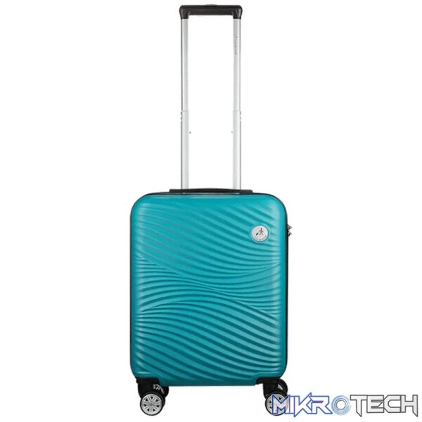 Travelwize Maui ABS 4-Wheel Spinner 55cm Luggage - Ocean - Image 2
