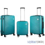 Travelwize Maui ABS 4-Wheel Spinner 55cm Luggage - Ocean - Image 3