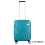 Travelwize Maui ABS 4-Wheel Spinner 55cm Luggage - Ocean - Image 8