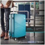 Travelwize Maui ABS 4-Wheel Spinner 75cm Luggage - Ocean - Image 13