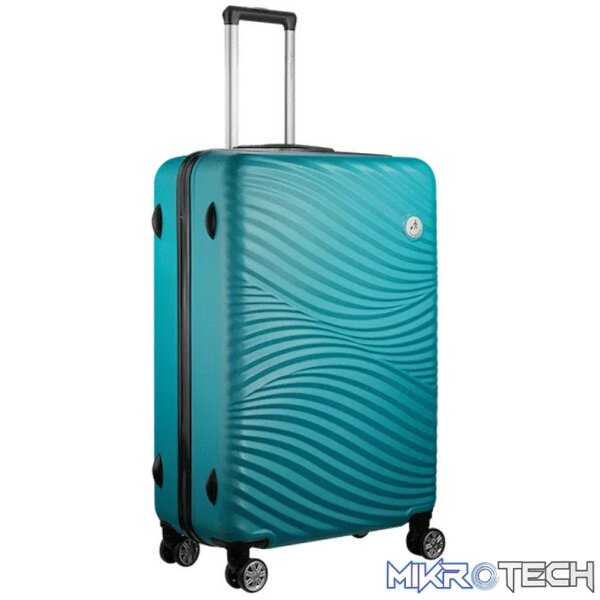 Travelwize Maui ABS 4-Wheel Spinner 75cm Luggage - Ocean - Image 4