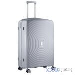 Travelwize Ripple PP 4-Wheel Spinner 3 Pc Luggage Set - Platinum - Image 9