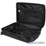 Travelwize Ripple PP 4-Wheel Spinner 55cm Luggage - Black - Image 2