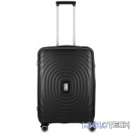Travelwize Ripple PP 4-Wheel Spinner 65cm Luggage - Black