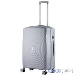 Travelwize Ripple PP 4-Wheel Spinner 65cm Luggage - Platinum