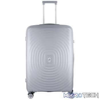 Travelwize Ripple PP 4-Wheel Spinner 75cm Luggage - Platinum