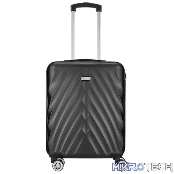 Travelwize Terra ABS 67cm 4-Wheel Spinner Luggage - Black - Image 3