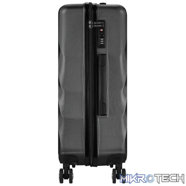 Travelwize Terra ABS 67cm 4-Wheel Spinner Luggage - Black Travelwize Terra ABS 67cm 4-Wheel Spinner Luggage - Black