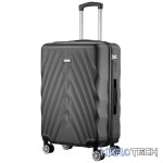 Travelwize Terra ABS 77cm 4-Wheel Spinner Luggage - Black - Image 2