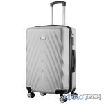 Travelwize Terra ABS 77cm 4-Wheel Spinner Luggage - Silver - Image 2
