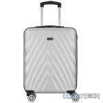 Travelwize Terra ABS 77cm 4-Wheel Spinner Luggage - Silver