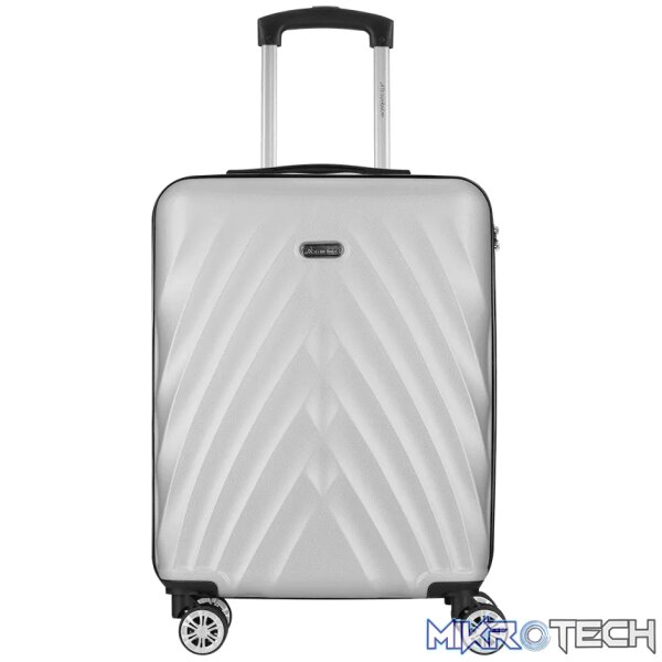 Travelwize Terra ABS 77cm 4-Wheel Spinner Luggage - Silver Travelwize Terra ABS 77cm 4-Wheel Spinner Luggage - Silver