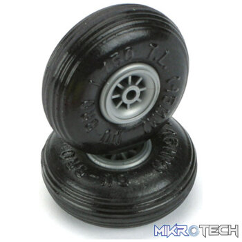 Treaded Lite Wheels (2) - 1-3/4 In