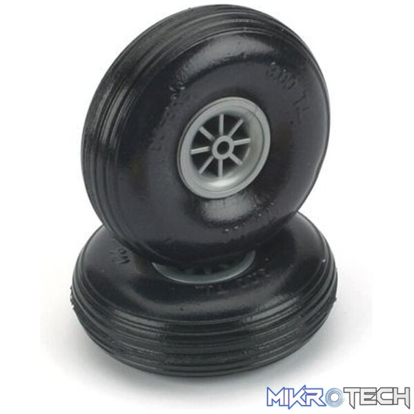 Treaded Lite Wheels (2) - 3-1/4 In Treaded Lite Wheels (2) - 3-1/4 In