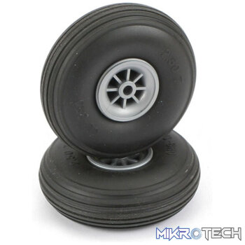 Treaded Wheels - 2-1/2 In