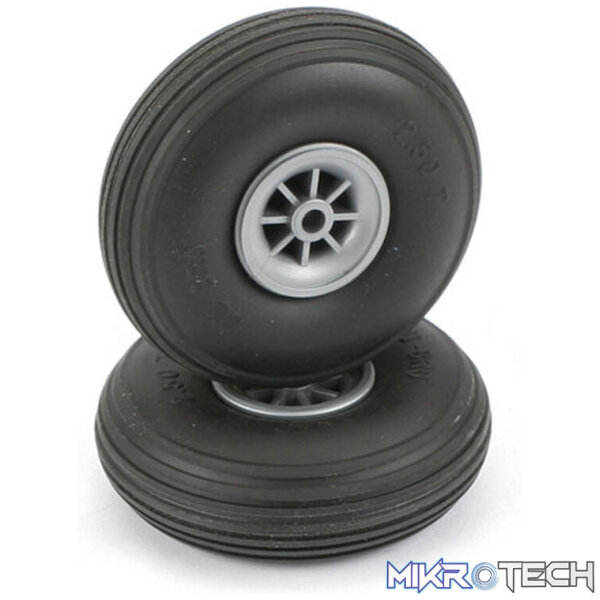 Treaded Wheels - 2-1/2 In Treaded Wheels - 2-1/2 In