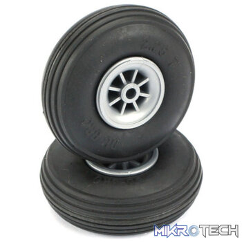 Treaded Wheels - 2-1/4 In
