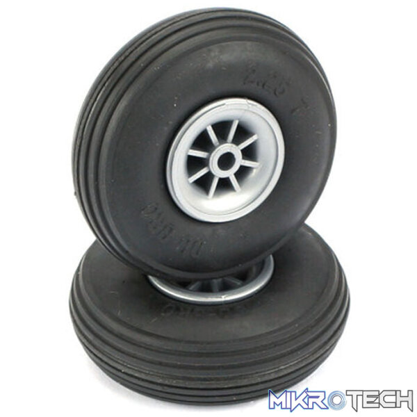 Treaded Wheels - 2-1/4 In Treaded Wheels - 2-1/4 In
