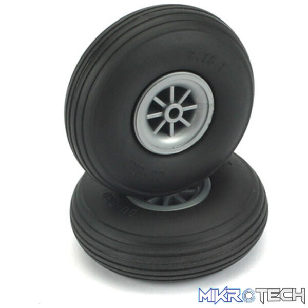 Treaded Wheels - 2-3/4 In Treaded Wheels - 2-3/4 In
