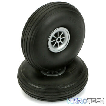Treaded Wheels - 3-1/4 In