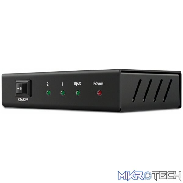 UGreen 1x 2 HDMI Splitter 4K 30Hz 3D – Black UGreen 1x 2 HDMI Splitter 4K 30Hz 3D – Black