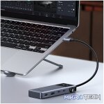 100W PD and 10Gbps USB Ports – Grey