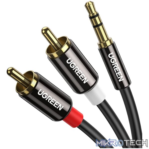 UGreen AV116 3.5mm to RCA Cable 1M UGreen AV116 3.5mm to RCA Cable 1M