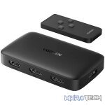 UGreen CM332 3-in-1 HDMI 1.4 Switch 4K - Image 2