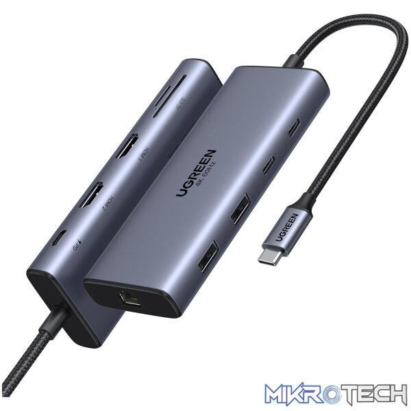 UGreen CM639 100W PD 9-in-1 USB Type-C Hub - Image 4