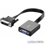 UGreen DVI-D 24+1 to VGA Active Video Adapter (Male to Female) – Black - Image 3
