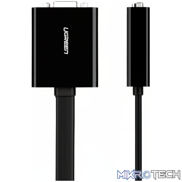 UGreen DVI-D 24+1 to VGA Active Video Adapter (Male to Female) – Black - Image 5