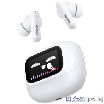 UGreen EchoBuds Magic Wireless (In-Ear Earphones)–White