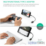 UGreen Type-C to USB-A Adapter (Male to Female, 15cm)– Black - Image 5