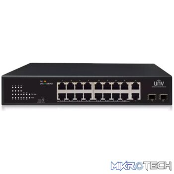 UNV - 16x Gigabit PoE Ethernet Port Switch