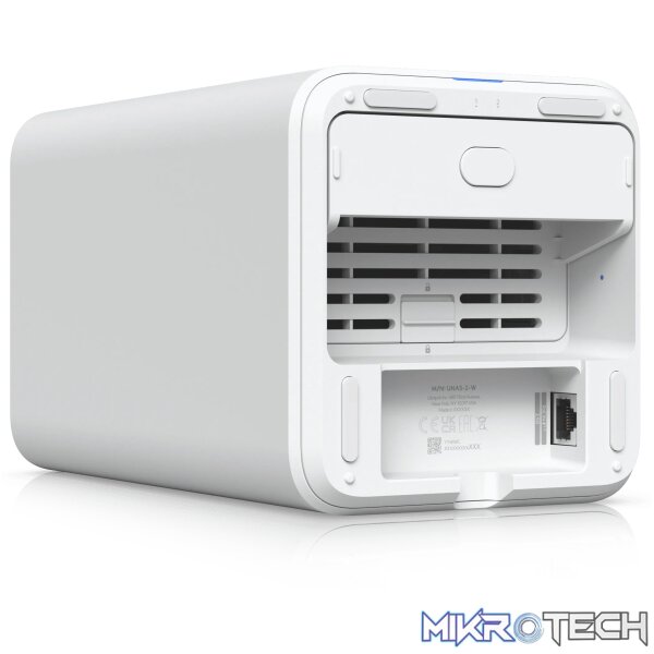 Ubiquiti UniFi NAS 2 Bay White | UNAS-2-W - Image 2