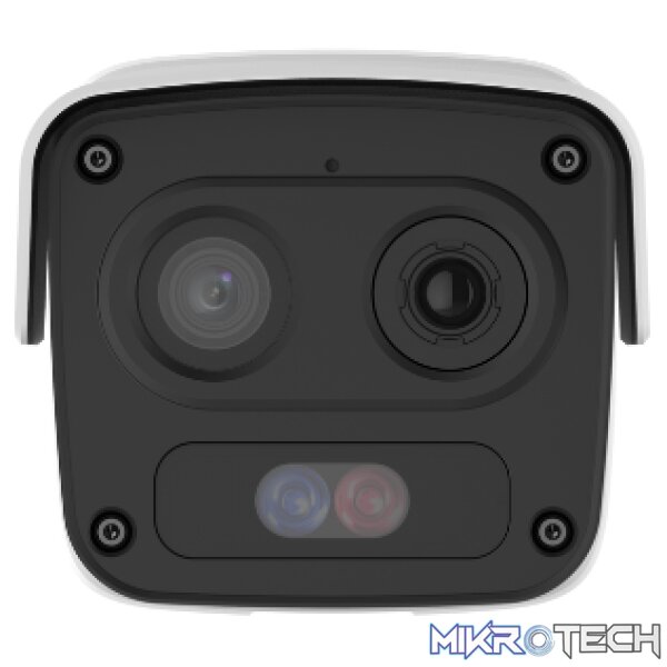 Uniview Thermal & Optical Dual-spectrum Bullet Network Camera- Surveillance - Image 2